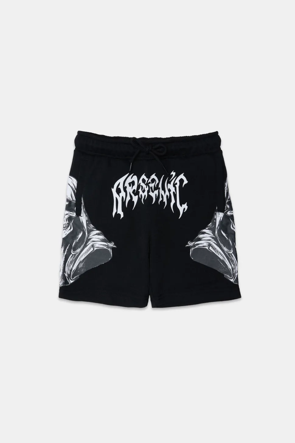 Arsenic Logo Print Youth Shorts