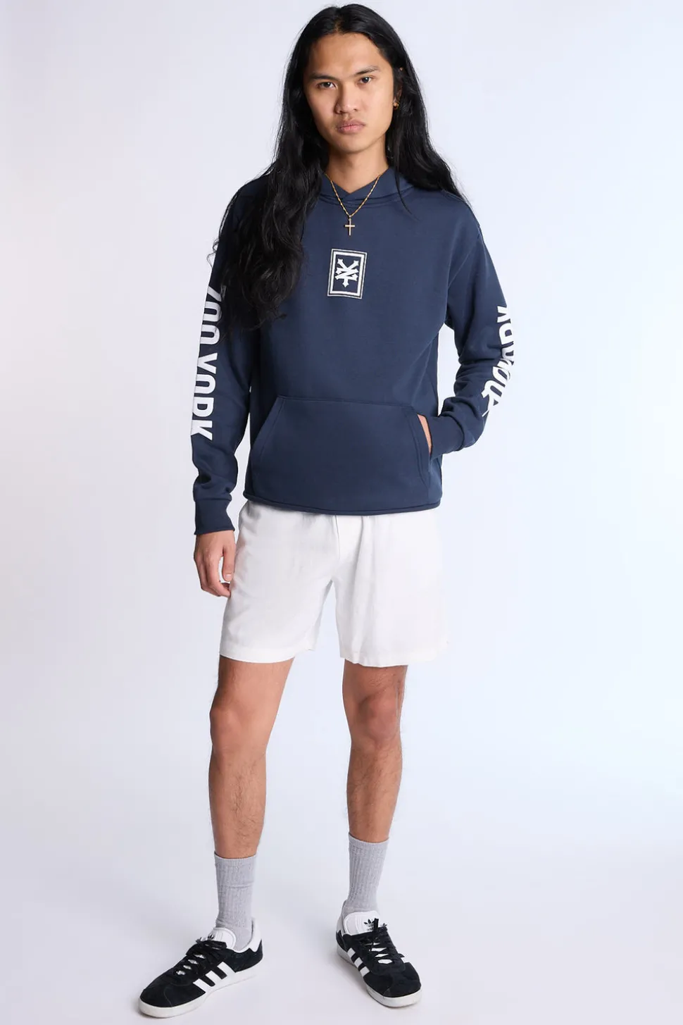Arsenic Mens 7" Linen-Blend Shorts