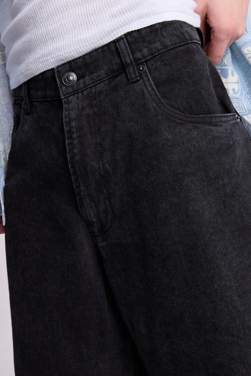 Arsenic Mens Baggy Denim Shorts