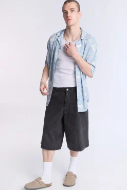 Arsenic Mens Baggy Denim Shorts