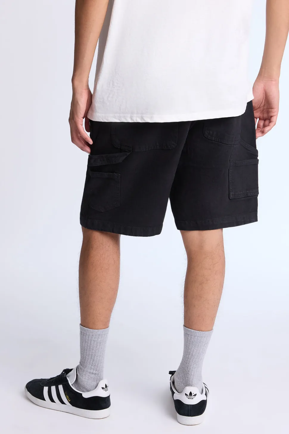 Arsenic Mens Denim Carpenter Shorts