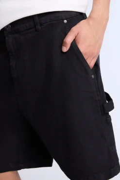 Arsenic Mens Denim Carpenter Shorts