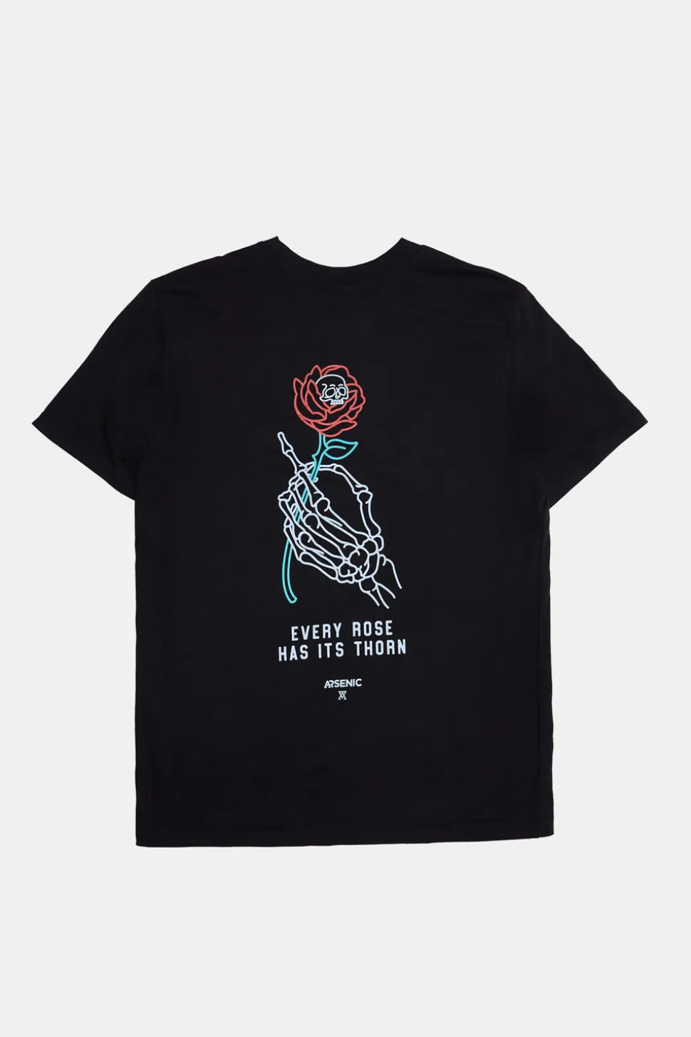 Arsenic Mens Every Rose Graphic T-Shirt