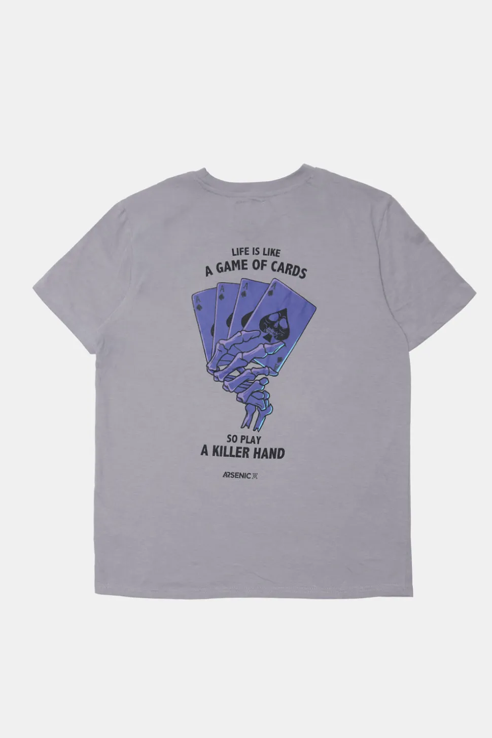 Arsenic Mens Game Of Cards T-Shirt