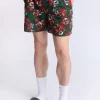 Arsenic Mens Graphic Beach Shorts