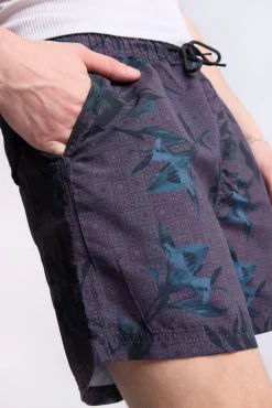 Arsenic Mens Graphic Beach Shorts