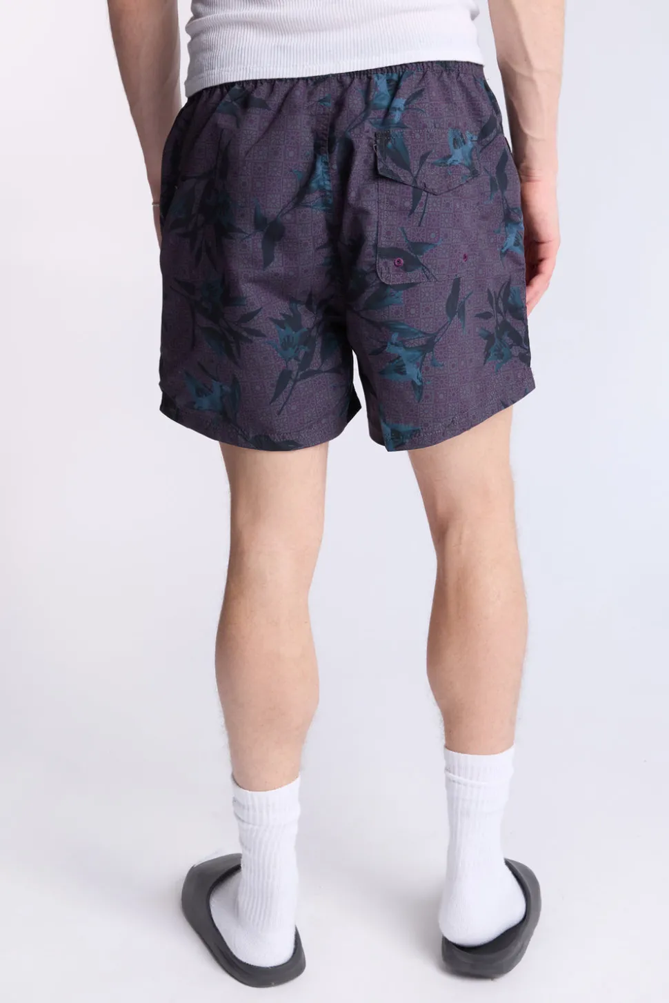 Arsenic Mens Graphic Beach Shorts
