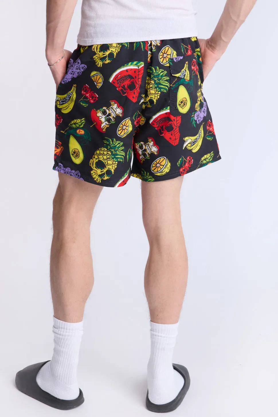 Arsenic Mens Graphic Beach Shorts