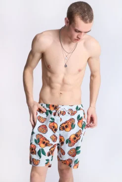 Arsenic Mens Graphic Beach Shorts