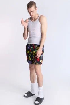 Arsenic Mens Graphic Beach Shorts