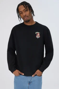 Arsenic Mens Graphic Crewneck Sweatshirt