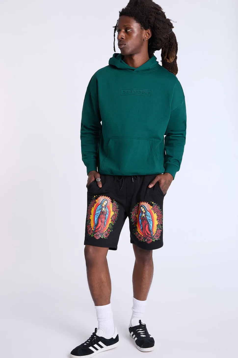 Arsenic Mens Graphic Print 8.5" Shorts