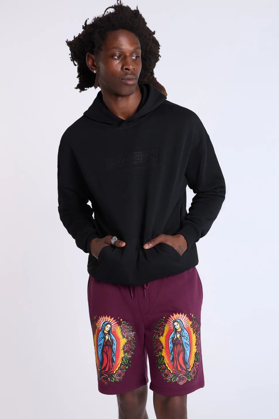 Arsenic Mens Graphic Print 8.5" Shorts