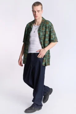 Arsenic Mens Kaleidoscope Print Button-Up