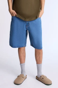 Arsenic Mens Loose Fit Denim Shorts