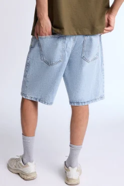 Arsenic Mens Loose Fit Denim Shorts