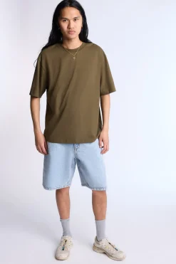 Arsenic Mens Loose Fit Denim Shorts