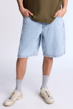 Arsenic Mens Loose Fit Denim Shorts