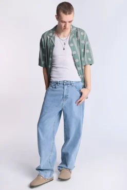 Arsenic Mens LSW Baggy Rigid Jeans