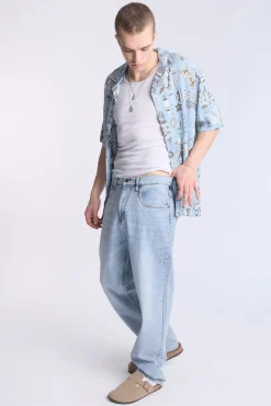 Arsenic Mens LSW Loose Rigid Jeans