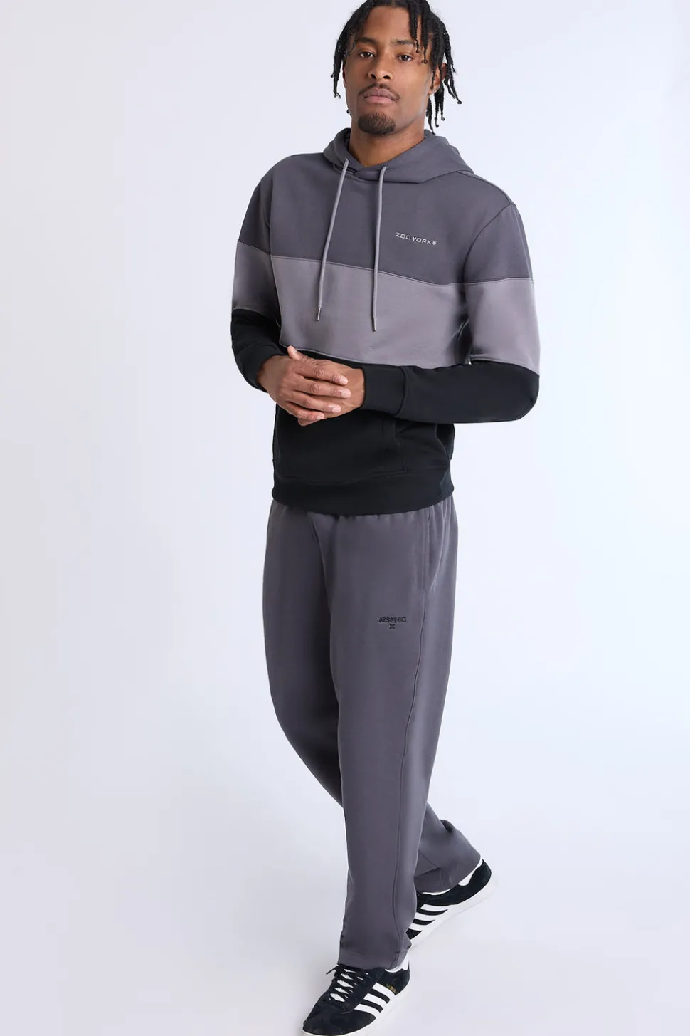 Arsenic Mens Open Bottom Sweatpant