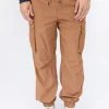 Arsenic Mens Poplin Cargo Jogger