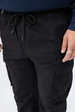 Arsenic Mens Poplin Cargo Jogger