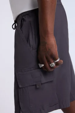 Arsenic Mens Poplin Cargo Shorts
