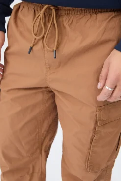 Arsenic Mens Poplin Cargo Jogger