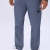 Arsenic Mens Poplin Zipper Cargo Pant