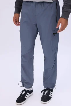 Arsenic Mens Poplin Zipper Cargo Pant