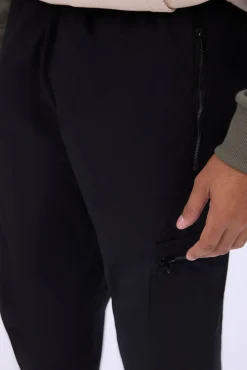 Arsenic Mens Poplin Zipper Cargo Pant