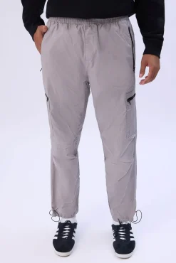 Arsenic Mens Poplin Zipper Cargo Pant