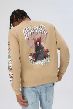 Arsenic Mens Reaper Graphic Sweatshirt