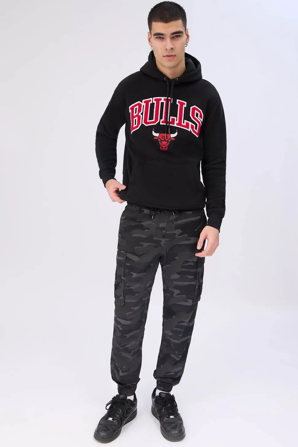 Arsenic Mens Relaxed Cargo Jogger