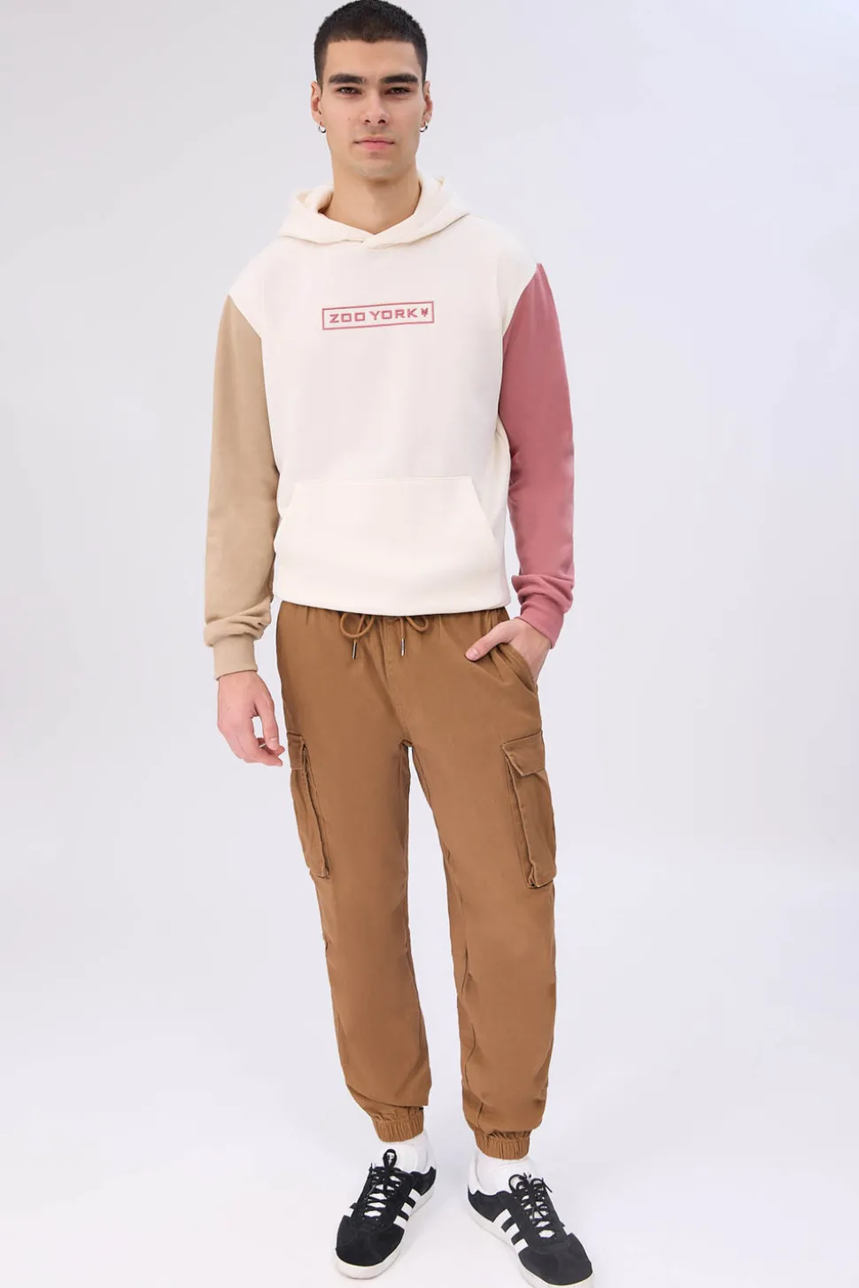 Arsenic Mens Relaxed Cargo Jogger