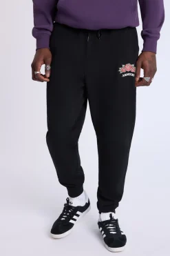 Arsenic Mens Rose Graphic Fleece Jogger