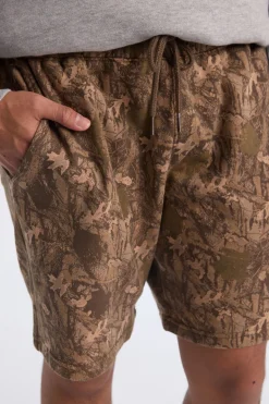 Arsenic Mens Tree Camo Fleece Shorts