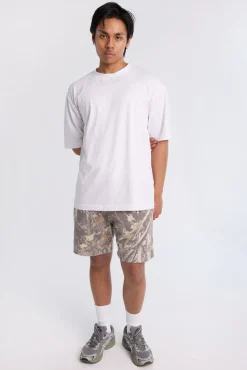 Arsenic Mens Tree Camo Fleece Shorts