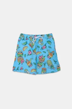 Arsenic Youth 7" Graphic Beach Shorts