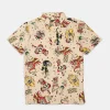 Arsenic Youth Allover Print Button-Up