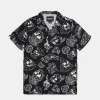 Arsenic Youth B&W Fruit Skulls Button-Up