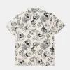 Arsenic Youth Fruit Skulls Button-Up