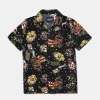 Arsenic Youth Tattoo Print Button-Up
