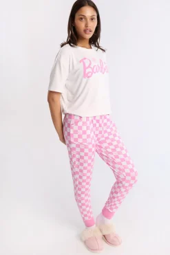 Barbie 2-Piece Pajama Tee & Jogger Set
