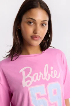 Barbie 2-Piece Pajama Tee & Shorts Set