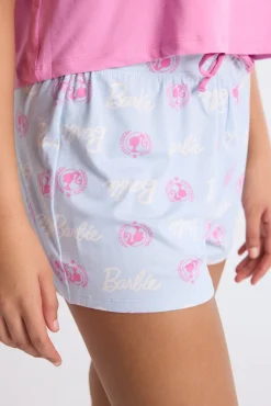 Barbie 2-Piece Pajama Tee & Shorts Set