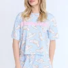 Cinnamoroll AOP 2-Piece Pajama Tee & Shorts Set