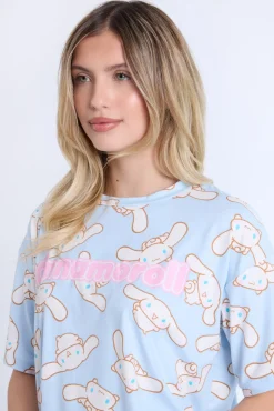 Cinnamoroll AOP 2-Piece Pajama Tee & Shorts Set