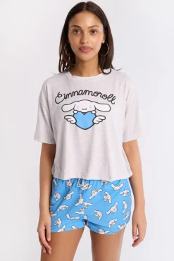 Cinnamoroll 2-Piece Pajama Tee & Shorts Set